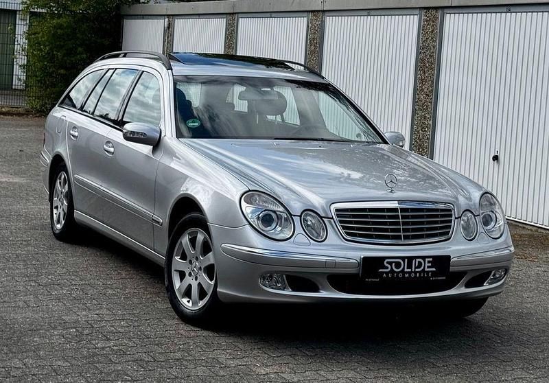 Brugt Mercedes E320 Elegance 204 HK (150 kW) 2003 Sølv Stationcar