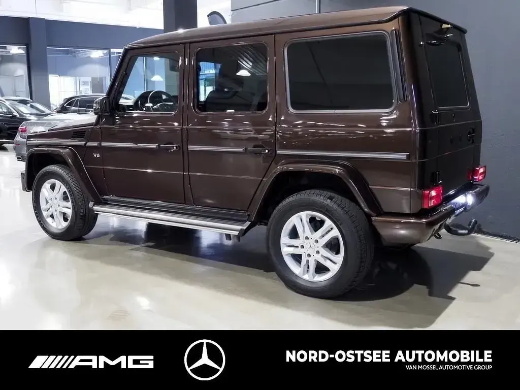 Gebraucht Mercedes G500 421 PS (309 kW) 2018 Braun designo mysticbraun bright SUV