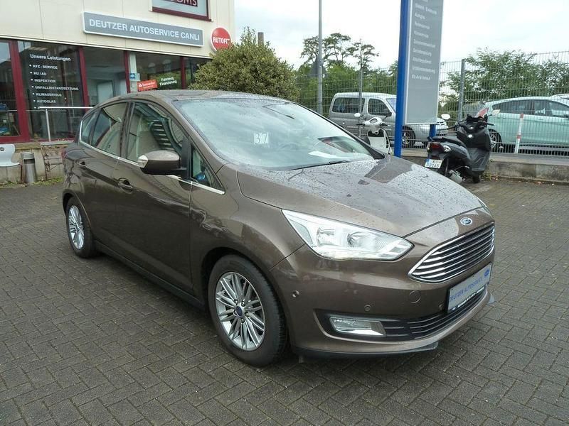 Braun Gebraucht 2015 Ford C-MAX Titanium Van / Kleinbus | 8.999 € (Fairer Preis) - Bild 1/4