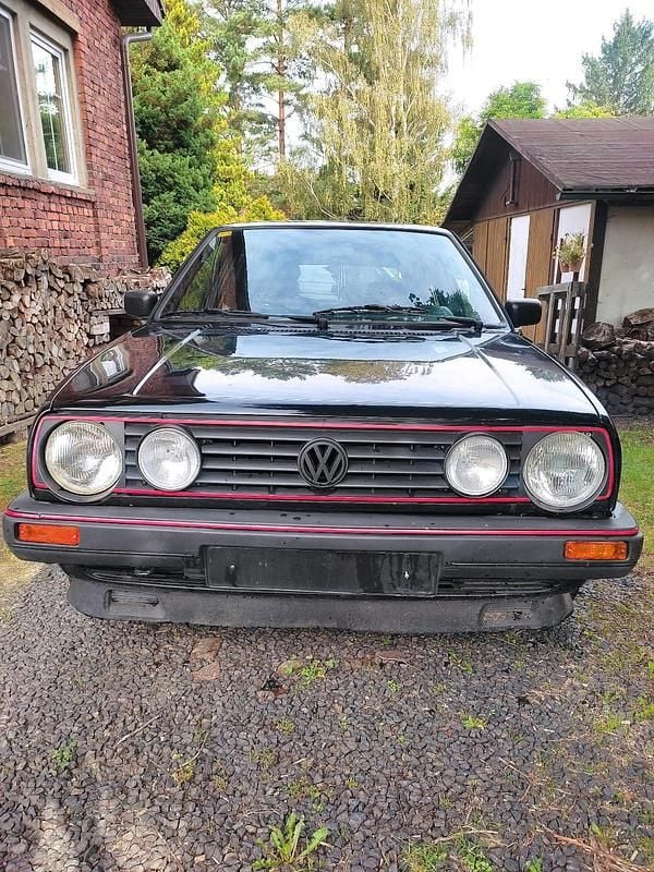 Gebraucht VW Golf II GTI 82 PS (60 kW) 1986 Schwarz Kleinwagen