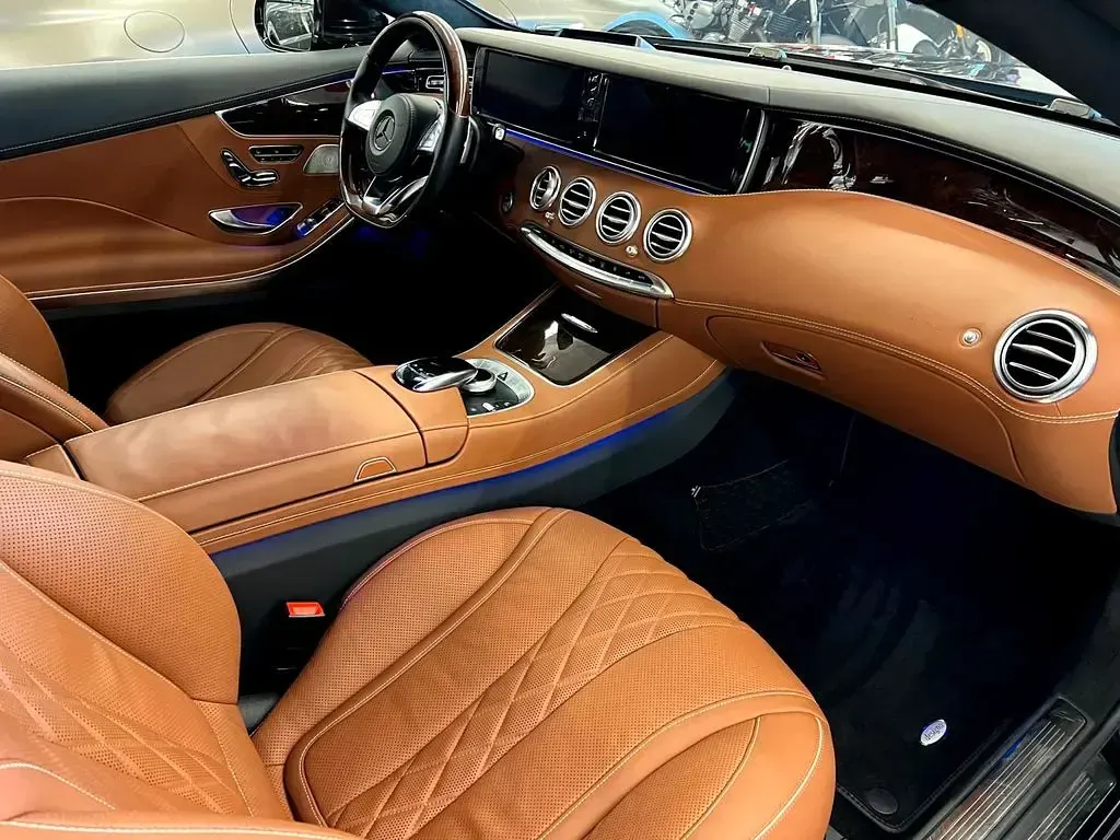 Gebraucht Mercedes S500 455 PS (334 kW) 2016 Smaragd grün metallic Coupé