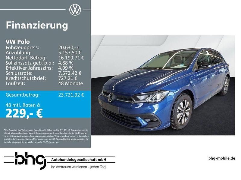 Blau Gebraucht 2025 VW Polo Goal Limousine | 20.630 € (Fairer Preis) - Bild 1/4