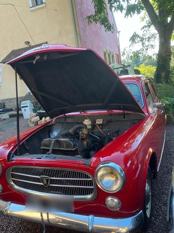 Second-hand Peugeot 403 1963 Roșu Berlinǎ