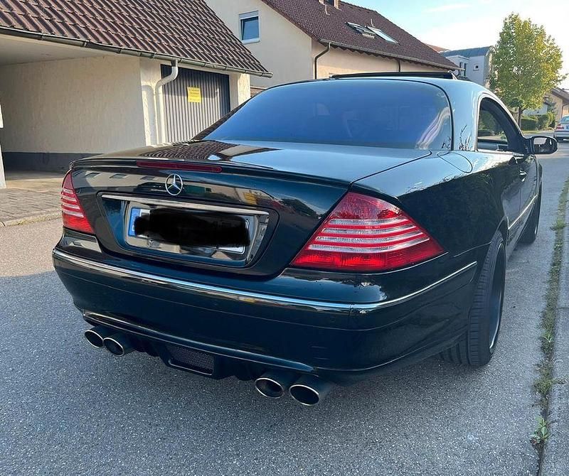Schwarz Gebraucht 2004 Mercedes CL500 Coupé | 9.900 € (Superpreis) - Bild 1/4