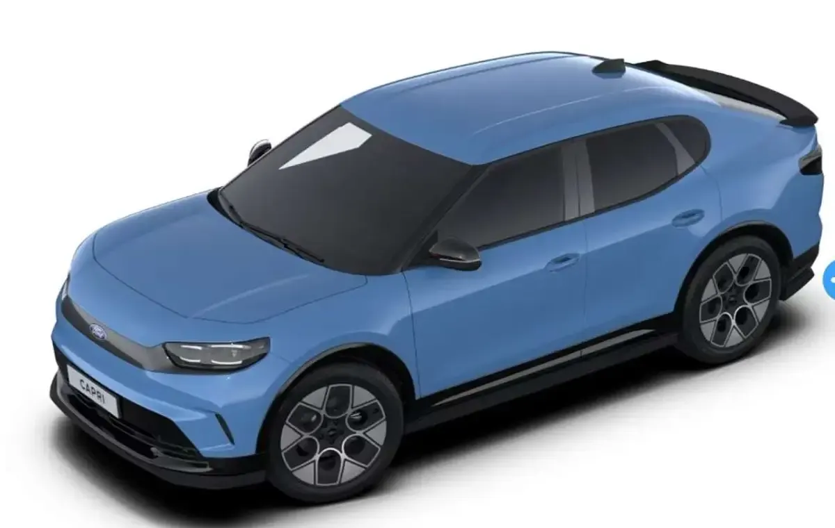 Nowe Ford Capri Extended Range 210 kW (286 KM) 2026 Niebieski SUV