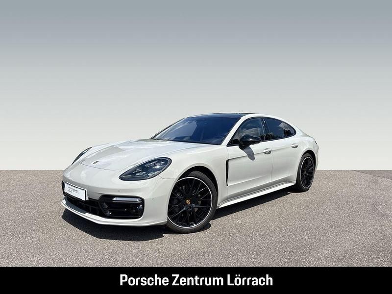 Weiss Gebraucht 2018 Porsche Panamera 4S Limousine | 68.911 € - Bild 1/4