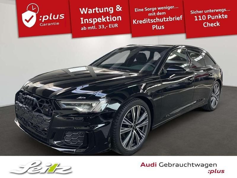 Mythosschwarz metallic Gebraucht 2025 Audi A6 S-Line Kombi | 58.799 € (Guter Preis) - Bild 1/3