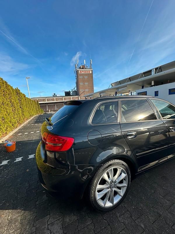 Usata Audi A3 S-Line 140 CV (102 kW) 2012 Nero Utilitaria