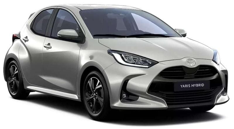 Shimmering silver metallic Neu 2025 Toyota Yaris Hybrid Kleinwagen | 25.290 € (Fairer Preis) - Bild 1/4