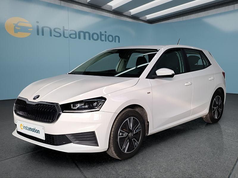 Gebraucht Skoda Fabia 65 PS (47 kW) 2023 Weiß Kleinwagen