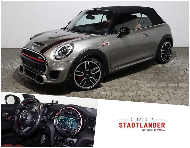 Silber Gebraucht 2016 Mini John Cooper Works Cabriolet Cabrio | 20.890 € (Fairer Preis) - Bild 1/4