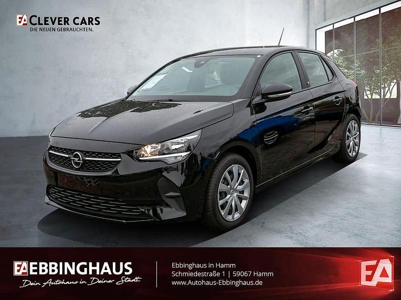 Schwarz Gebraucht 2022 Opel Corsa-e Edition Kleinwagen | 17.399 € (Fairer Preis) - Bild 1/4