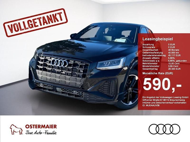 Neu Audi Q2 S-Line 150 PS (110 kW) 2025 Mythosschwarz SUV