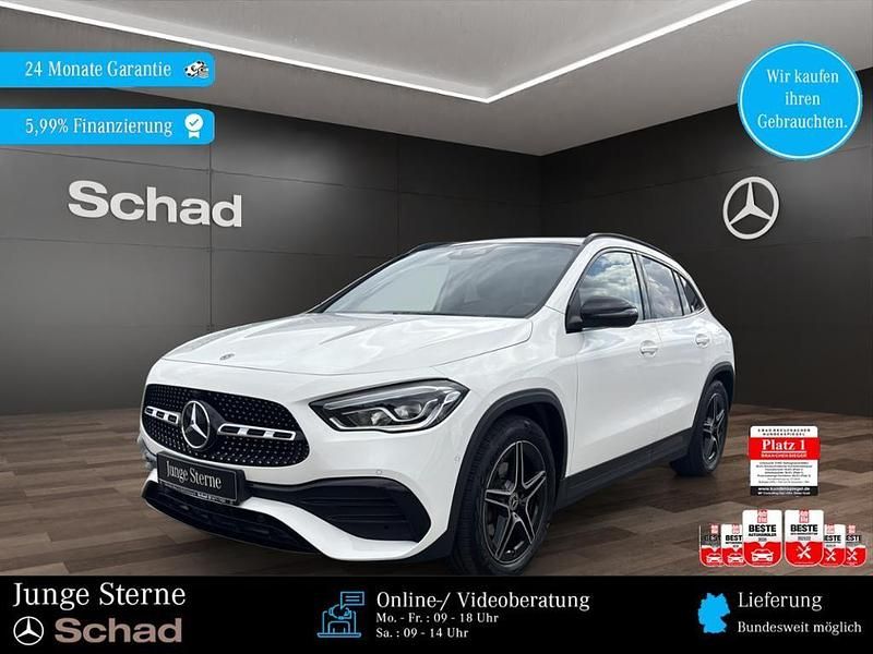 Unilack polarweiß Gebraucht 2021 Mercedes GLA200 AMG SUV | 37.280 € (Teuer) - Bild 1/4