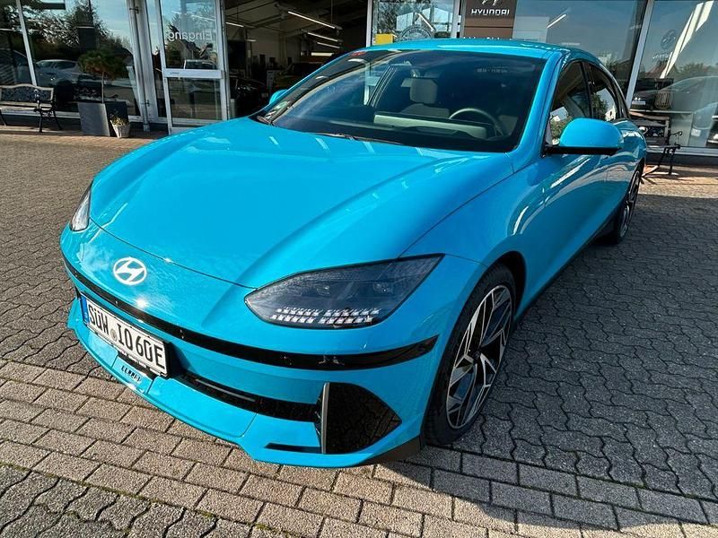 Blau Gebraucht 2025 Hyundai Ioniq 6 Techniq Limousine | 49.990 € (Teuer) - Bild 1/4