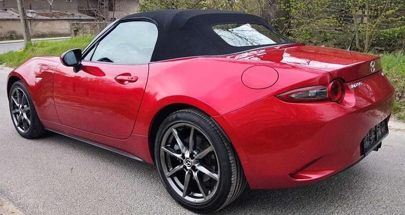 Rot Gebraucht 2015 Mazda MX5 Sports-Line Cabrio | 11.500 € (Guter Preis) - Bild 1/4