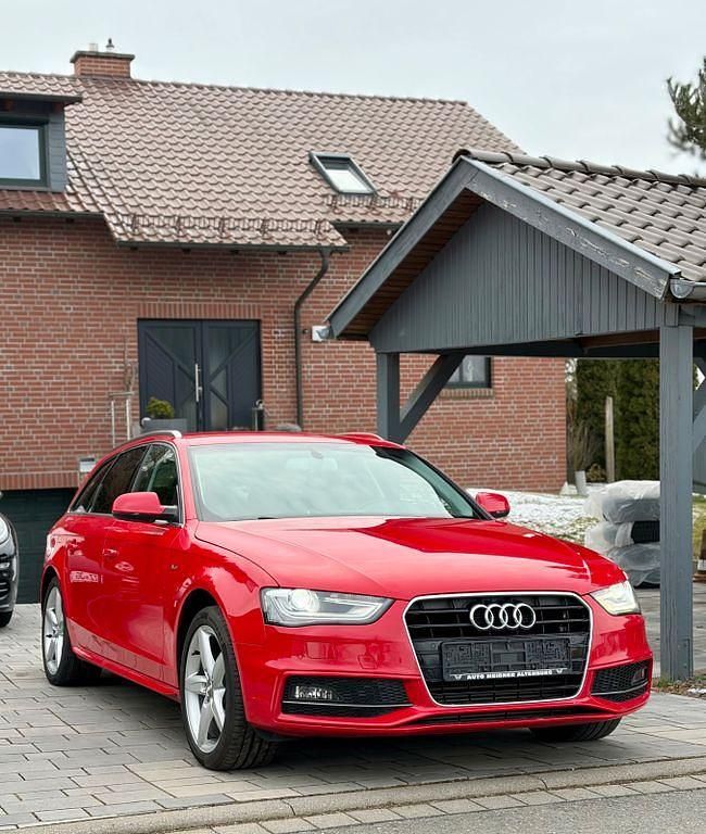Gebraucht Audi A4 S-Line 120 PS (88 kW) 2014 Rot Kombi