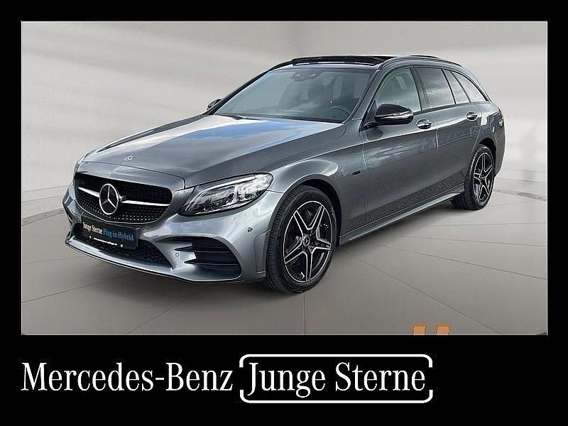 Metalliclack selenitgrau Gebraucht 2021 Mercedes C300e AMG Kombi | 29.944 € (Fairer Preis) - Bild 1/4