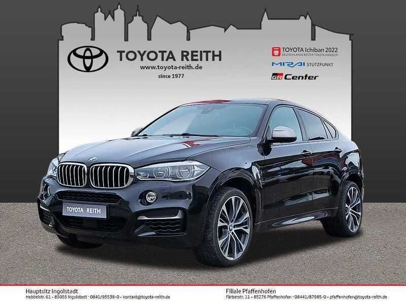 Black sapphire metallic Gebraucht 2018 BMW X6 M50 Shadowline SUV | 41.770 € (Fairer Preis) - Bild 1/4