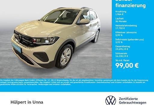 Gebraucht VW T-Cross Life 95 PS (69 kW) 2025 Grau SUV