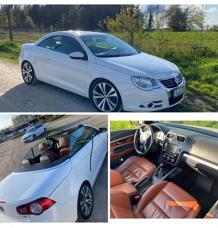 Second-hand VW Golf 160 CP (117 kW) 2009 Alb Cabrio