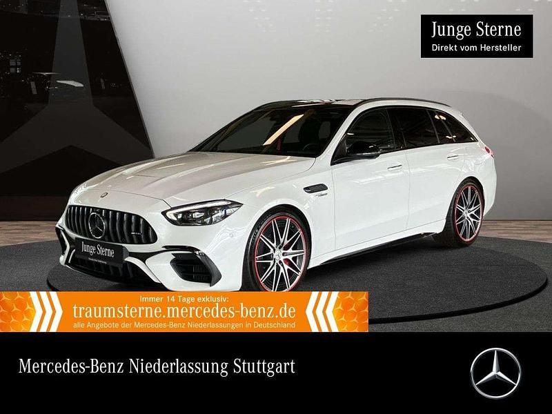 Weiß Gebraucht 2023 Mercedes C63S AMG AMG Limousine | 76.490 € (Fairer Preis) - Bild 1/3
