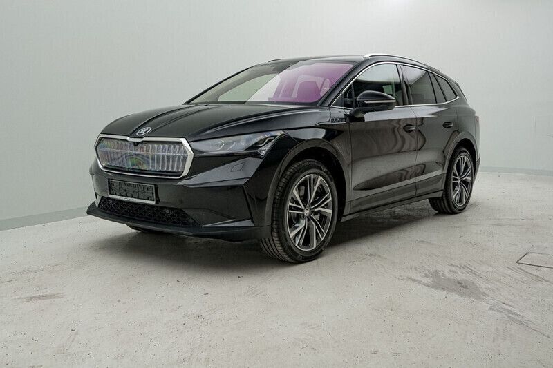 Schwarz Gebraucht 2022 Skoda Enyaq iV SUV | 62.970 € - Bild 1/4