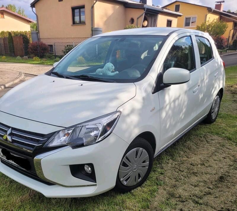 Weiß Gebraucht 2021 Mitsubishi Space Star Kleinwagen | 7.800 € - Bild 1/4
