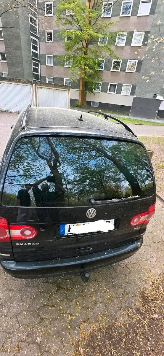 Gebraucht VW Sharan 115 PS (84 kW) 2006 Schwarz Van / Kleinbus