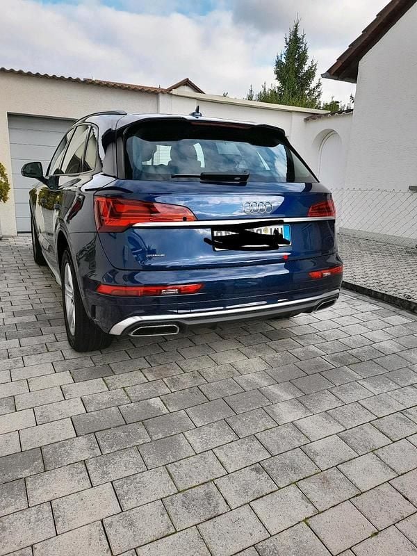 Blau Gebraucht 2022 Audi Q5 S-Line SUV | 36.800 € (Superpreis) - Bild 1/4