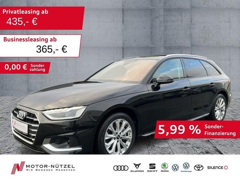Mythosschwarz metallic Gebraucht 2023 Audi A4 Advanced Plus Kombi | 32.960 € (Fairer Preis) - Bild 1/4