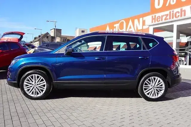 Używany Seat Ateca 4Drive 190 KM (139 kW) 2018 Niebieski SUV