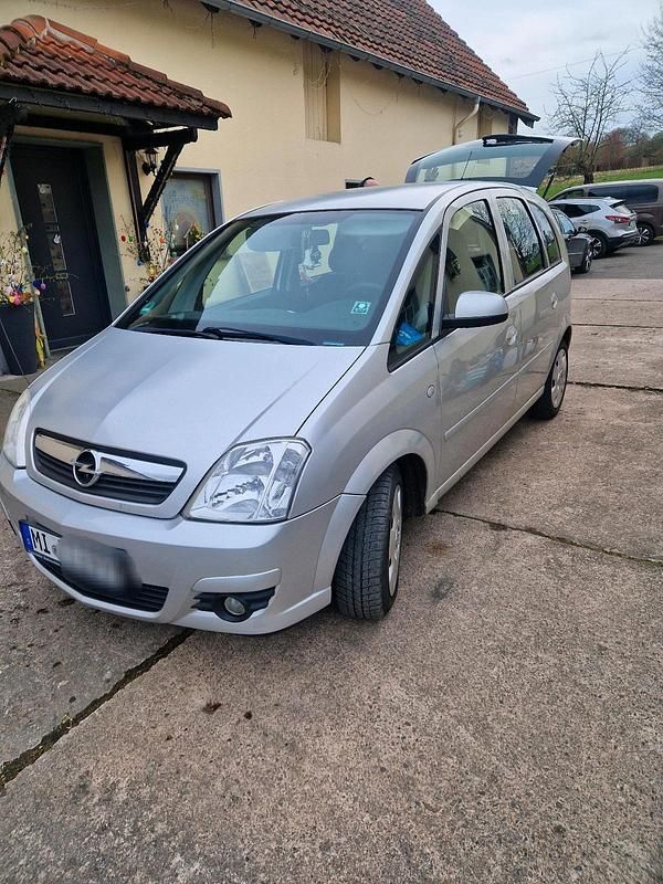 Gebraucht Opel Meriva 90 PS (66 kW) 2008 Silber Van / Kleinbus