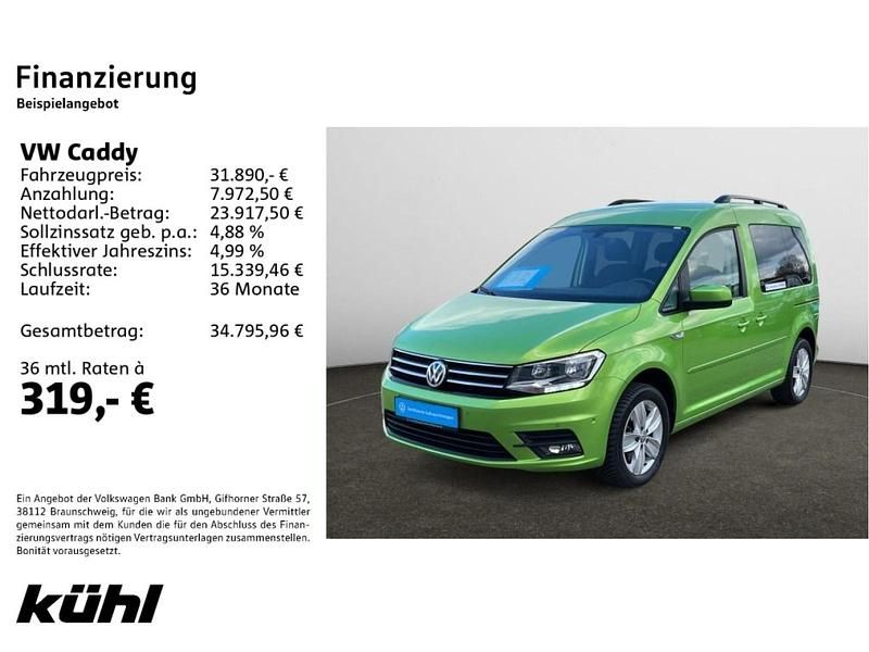 Gebraucht VW Caddy Comfortline 131 PS (96 kW) 2019 Van / Kleinbus