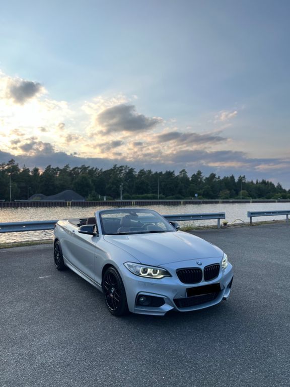 Silber Gebraucht 2016 BMW 220 M Sport Cabrio | 20.499 € (Fairer Preis) - Bild 1/4