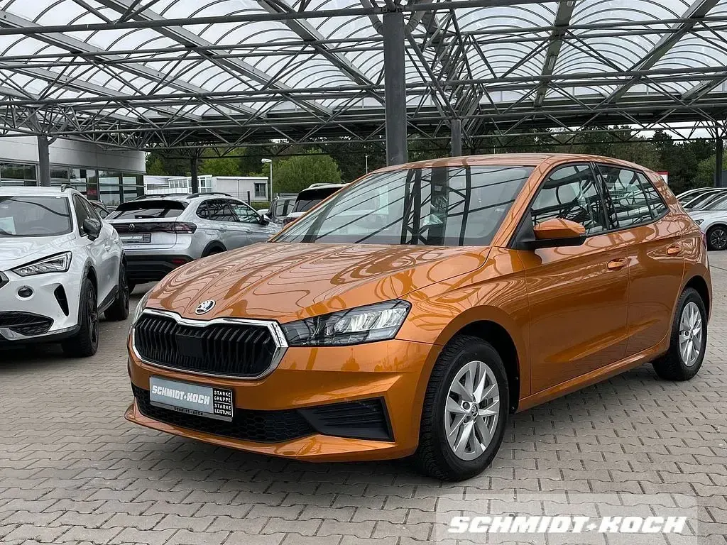 Gebraucht Skoda Fabia Active 65 PS (47 kW) 2022 Orange Kleinwagen