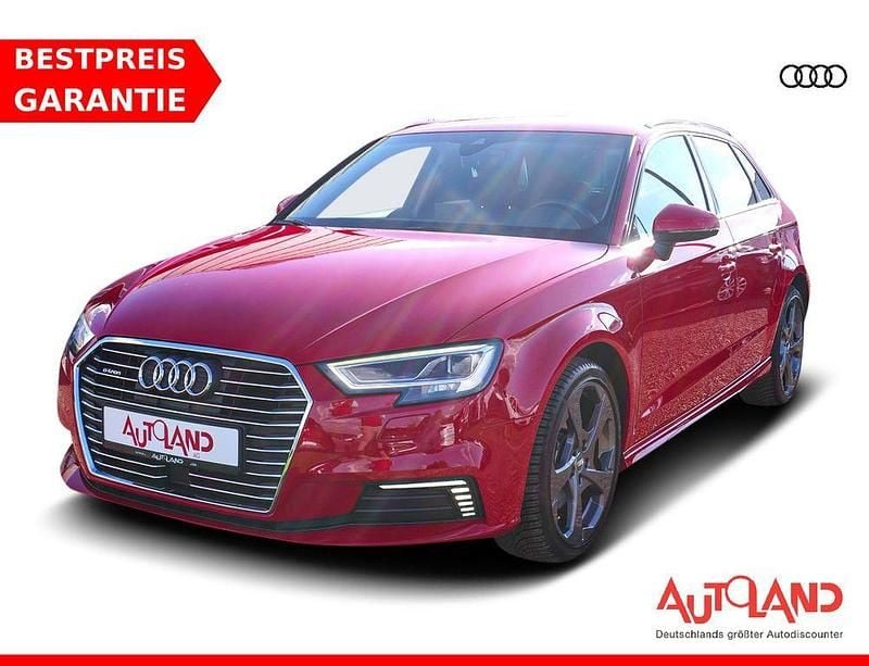 Tangorot metallic (metallic) Gebraucht 2020 Audi A3 Sportback e-tron Sport Limousine | 22.950 € (Fairer Preis) - Bild 1/4