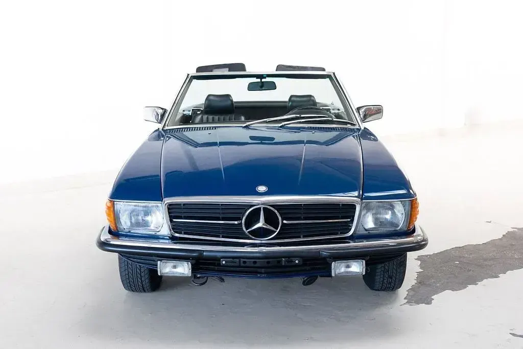 Gebraucht Mercedes SL280 185 PS (136 kW) 1983 Blau Cabrio
