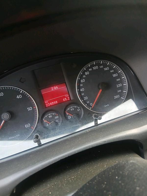 Gebraucht VW Touran 105 PS (77 kW) 2006 Schwarz Van / Kleinbus