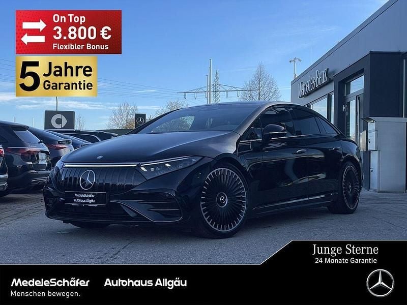 Lack obsidianschwarz Gebraucht 2023 Mercedes EQS 53 AMG AMG Limousine | 87.960 € (Fairer Preis) - Bild 1/4