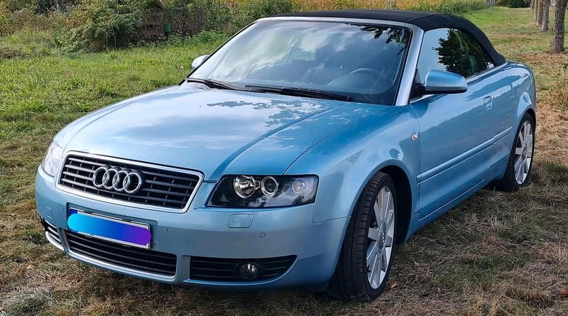 Blau Gebraucht 2003 Audi A4 Cabriolet Cabrio | 5.500 € (Teuer) - Bild 1/4