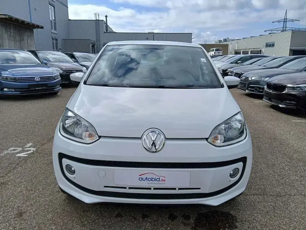 Gebraucht VW up! CLUB 60 PS (44 kW) 2015 Weiß Kleinwagen