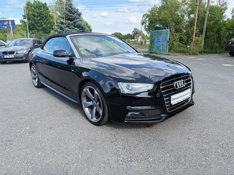 Schwarz Gebraucht 2016 Audi A5 Cabriolet S-Line Cabrio | 17.900 € (Fairer Preis) - Bild 1/4