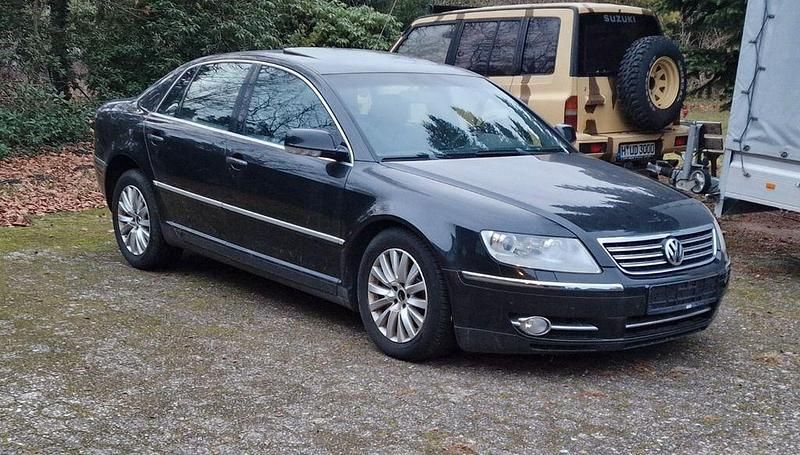 Schwarz Gebraucht 2009 VW Phaeton Limousine | 3.700 € (Superpreis) - Bild 1/4