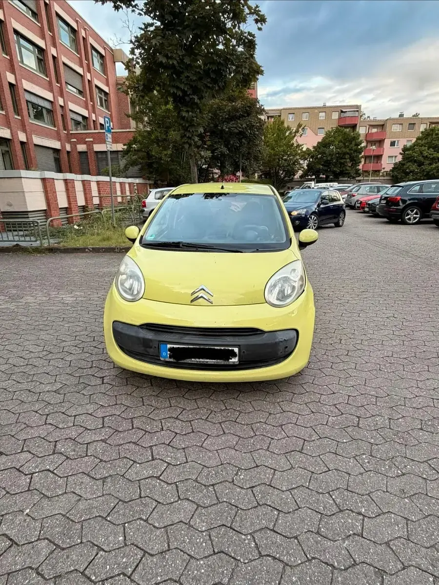 Gebraucht Citroën C1 69 PS (50 kW) 2008 Gelb Kleinwagen