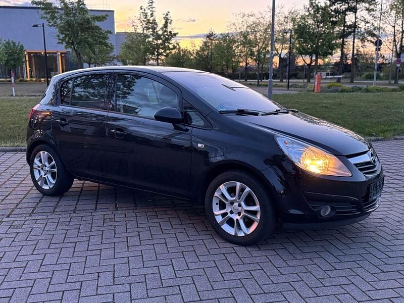 Gebraucht Opel Corsa 80 PS (58 kW) 2009 Schwarz Kleinwagen
