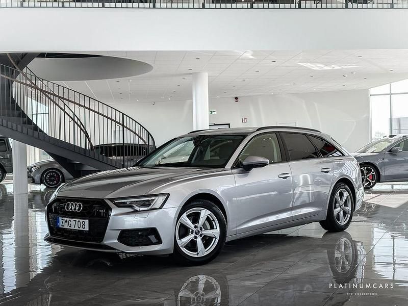 Silber Gebraucht 2024 Audi A6 Sport Kombi | 38.602 € (Guter Preis) - Bild 1/4
