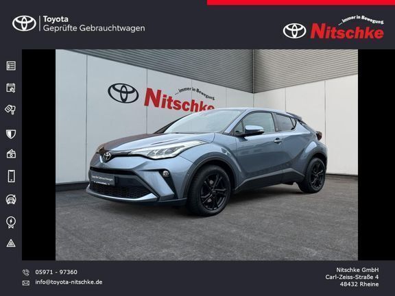 Sodalithblau metallic Gebraucht 2020 Toyota C-HR Basis SUV | 18.990 € (Fairer Preis) - Bild 1/4
