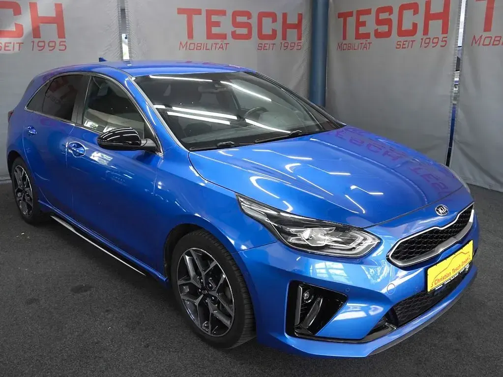Gebraucht Kia Ceed GT GT-Line 160 PS (117 kW) 2021 Blau Limousine