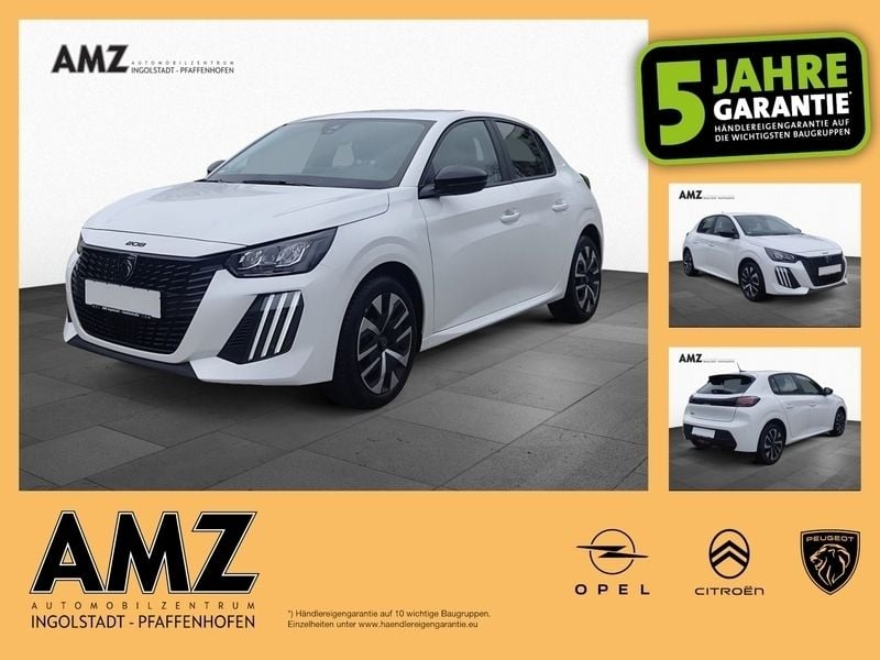 Schneeweiß Gebraucht 2024 Peugeot 208 Active Kleinwagen | 16.990 € (Fairer Preis) - Bild 1/2